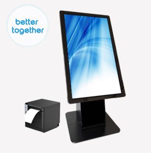 Self service ordering kiosk